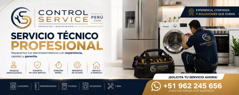Servicio técnico profesional de electrodomésticos en Lima con atención rápida y garantía