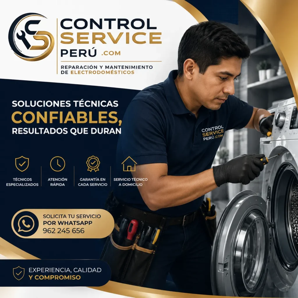 Servicio técnico confiable para electrodomésticos del hogar en Lima