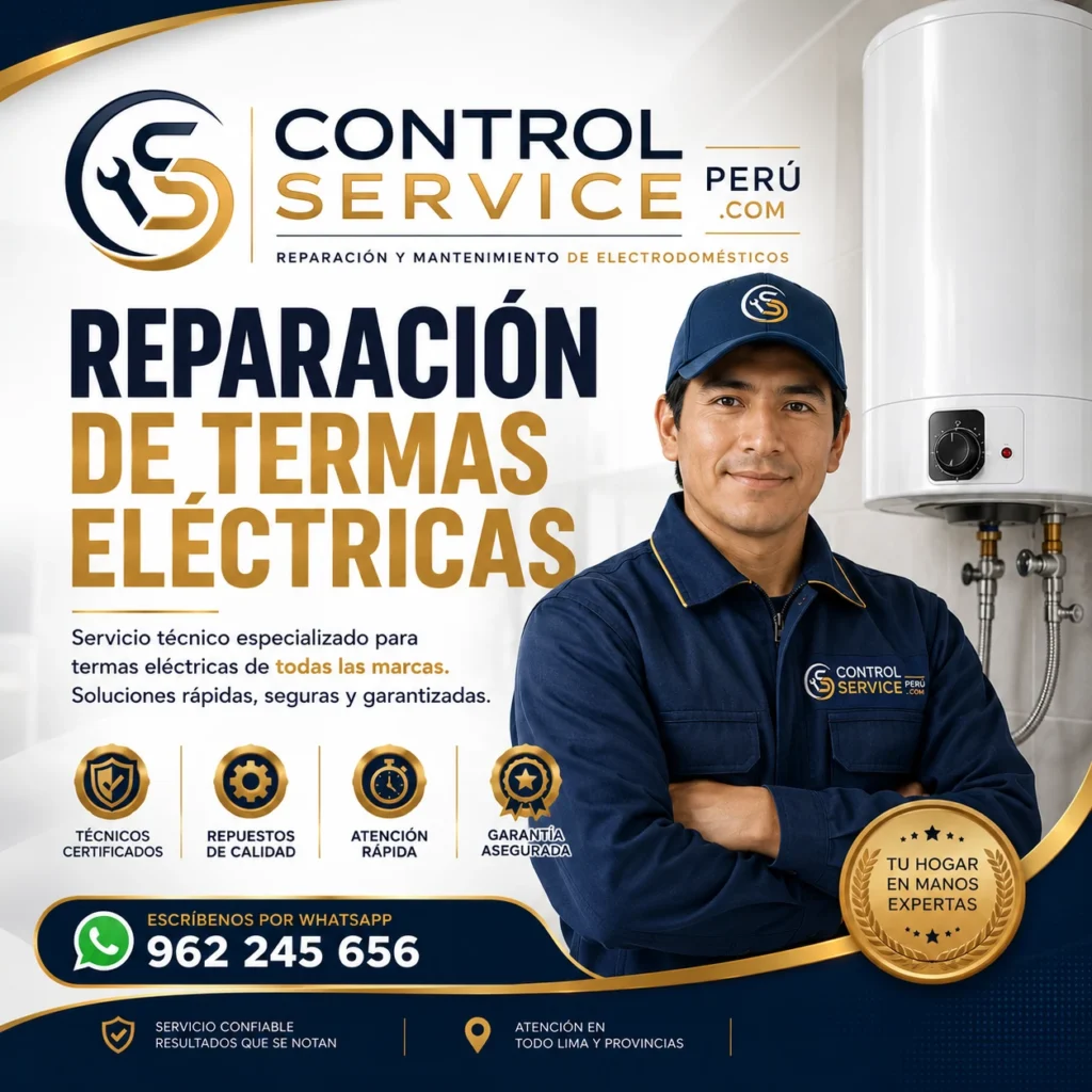 Reparación de resistencia de terma eléctrica con garantía